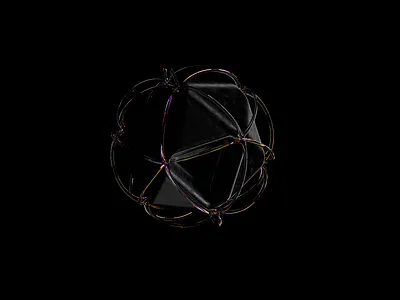 Future process 004 3d animation bionic branding crypto cryptocurrency cyber digital graphic design hacker holographic logo motion graphics neural nft render shape trend trendy ui