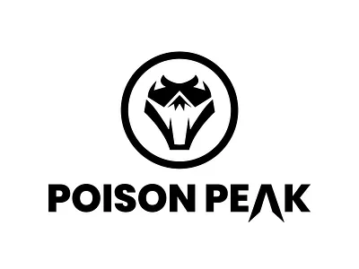 Negative Space Logo branding branding design clever logo design illustration logo logo design mountain brand mountain logo negative space negative space logo outdoor brand outdoor logo peak logo rugged logo snake logo vector