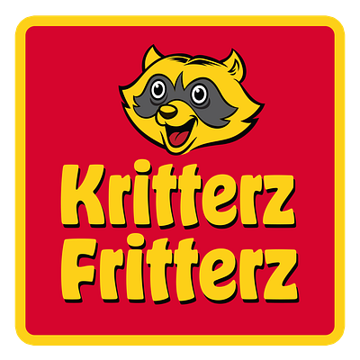 Kritterz Fritterz branding graphic design logo