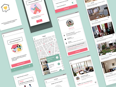 Compa - Mobile App app design mobile ui ux