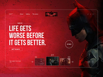 The BATMAN action batman branding comics dc design graphic design logo movie thebatman ui ux vector warnerbros