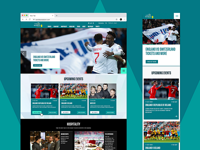 wembleystadium.com branding football graphic design rebrand stadium ui wembley