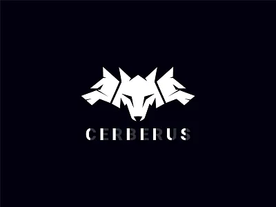Cerberus Logo animal beast cerberus dribbble top logo dribble logo guardian head professional shield logo wild life wild logo wolf fast wolf logo wolf security wolf shield wolf three head wolf wild wolfpack wolfs wolves