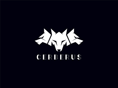 Cerberus Logo animal beast cerberus dribbble top logo dribble logo guardian head professional shield logo wild life wild logo wolf fast wolf logo wolf security wolf shield wolf three head wolf wild wolfpack wolfs wolves