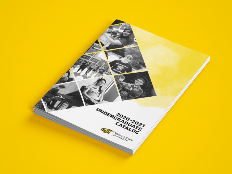 Wichita State 2020-2021 Catalogs black catalog college course diversity graduate shocker shockers state undergraduate university white wichita wsu