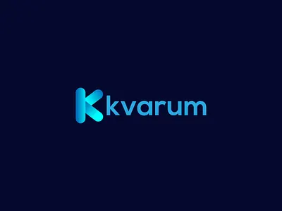 KVARUM LOGO brand branding design iconic logo illustration logo logotype modern simple symbol icon
