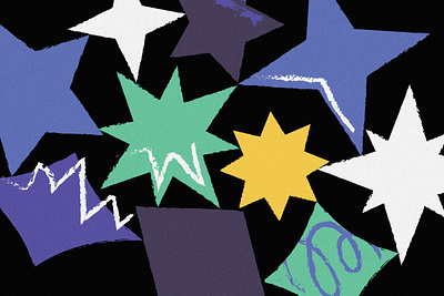 AIGA Wichita "The Deck" Closeup 10 2021 aiga brush deck diamonds outer shiny space star stars texture the wichita