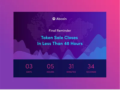 100-day design challenge #014 countdown timer graphic design ui