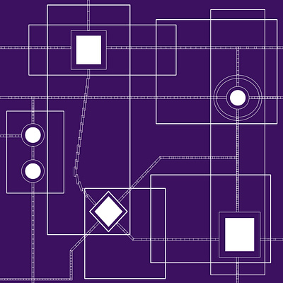 Focal Points 4 - Geometric Art cities design graphic design illustration map