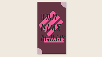 Love? design graphic illustration illustrator typography vector