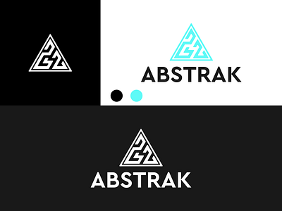 ABSTRAK Logo design inspiration branding design graphic design icon illustration logo typography ui ux vector