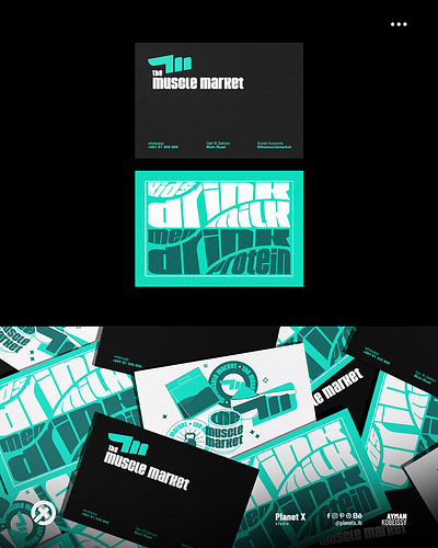 Business Card Design businesscard design gym logo sports