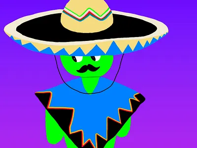 BUKU in Mexico art buku cartoon design illustration nft photoshop vector