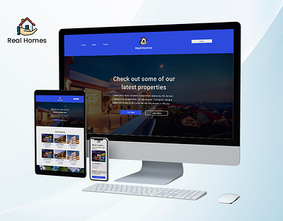 Real Homes app design estate figma graphic design home mobile photoshop real home estate ui uiux ux web website