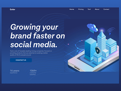 Sass Website Design home page homepage design landing page design sass website website design