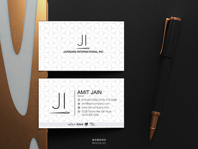 Elegant and Modern Business Card Design business card card visiting card