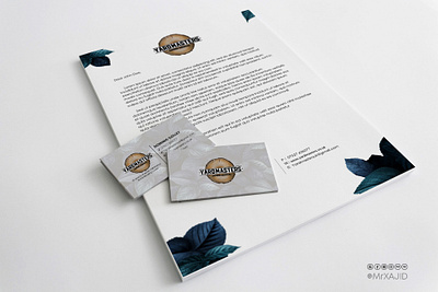 Letterhead and Business card Design brand design business card business card design designer letterhead