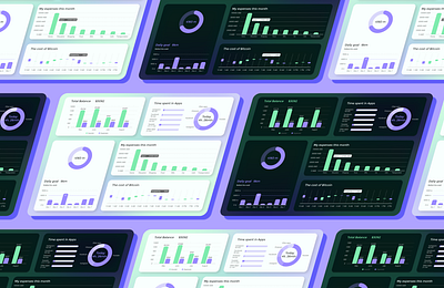 Data visualization - UI Design app app design data visualizatio design ui ux