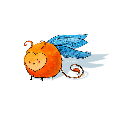 Bubu 1/3 character concept concept design illustration traditional art watercolors