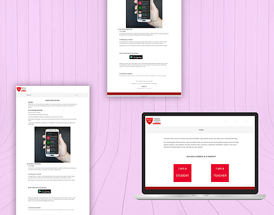 InSchool app design education figma graphic design online learning online schooling school ui ux web webdesign webstie