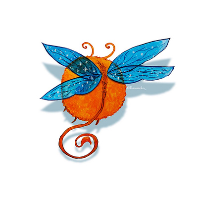 Bubu 2/3 character concept concept illustration traditional art watercolor