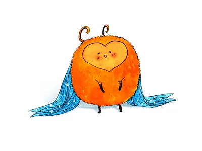 Bubu 3/3 character concept concept illustration traditional art watercolor