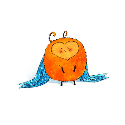 Bubu 3/3 character concept concept illustration traditional art watercolor