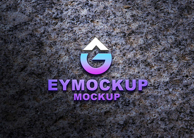 Free 3D Logo Mockup 2020 2021 3d animation best branding design free graphic design illustration logo mockup motion graphics photoshop ui