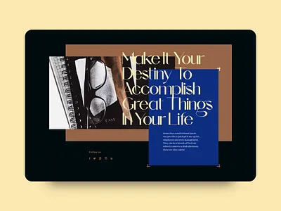 BlueBox - Slider3 colored design landing page slider ui ux web web design