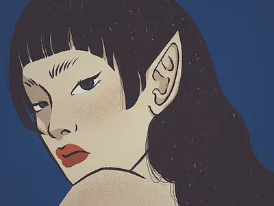 🧝🏻‍♀️ character clip studio paint elf illustration woman