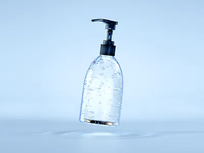 Light Dispersion 002 3d 3dart 3dillustration 3drender bottle c4d cinema4d clean illustration minimal productrender redshift