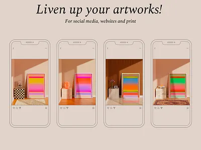 Photoshop Poster Mockup 3d artwork brand identity branddesign branding design frame mockup graphicdesign instagram template interior photoshop mockup poster template realistic mockup social media template visual design wall art