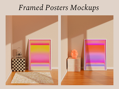 Wall Art Mockup art design brand identity branddesign design frame mockup framed poster graphicdesign instagram post instagram template poster design poster mockup psd mockup quote design realistic mockup social media template visual design wall art