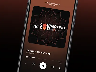 Podcast Cover Design branding bright design illustration lifestyle logo logo logo design podcast branding podcast logo sacred geometry vector