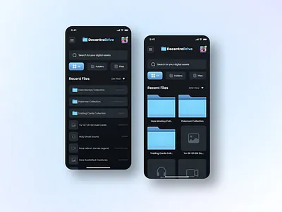 🗂 DecentraDrive: A Web3 UI Concept adobe xd blockchain clean concept creative dao decentradrive decentralized defi design ethereum ethereum blockchain figma google drive idea logo redesign technology uiux uxdesign