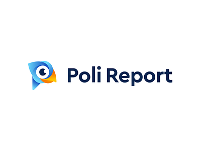 Poli Report - Logo Design branding identity design logo