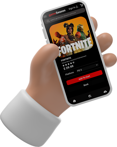 Game Preview App (Mock-up) app design illustration ui ux