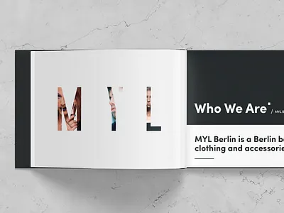 MYL Berlin - Brandbook & Guidelines branding