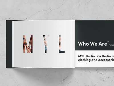 MYL Berlin - Brandbook & Guidelines branding