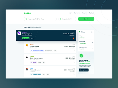 Jobbo - WordPress based job portal jobportal wordpress wpjobboard