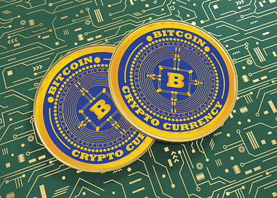 Coin logo 3d branding graphic design logo