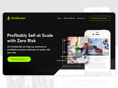 ClickRocket Website Design ui web design web ui website design