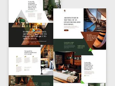 Amar - interior design colored design graphic design graphics interface landing page material slider ui ux vector web web design web site