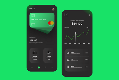 Finance app UI Design app design application designs branding design designs graphic design illustration logo mobile app ui design mobile mockups ui ui ux design uiux design vector