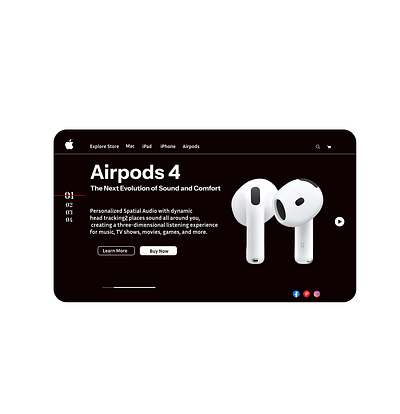 Elevate Your Audio Experience with AirPods 4 animation app branding design graphic design ui uiu ux website