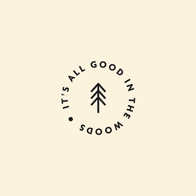 Pine Tree Logo branding branding design forest geometric logo logo design logomark minimalist nature logo outdoors outdoors logo pine tree typeface woods