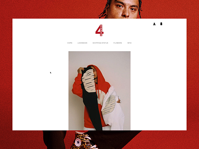 4hunnid Website creative developer creative development design e commerce fashion front end development minimal motion shopify streetwear web design web development