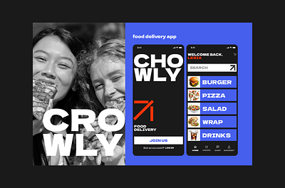 Food delivery app UI concept app concept deliveryapp design figma homepage typogra typography ui