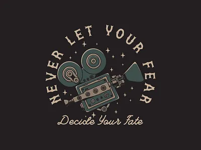 Film Production Logo Design branding design film film production graphic design illustration logo logo design old camera old school tattoo traditional tattoo vector
