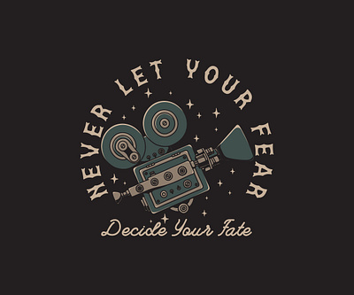 Film Production Logo Design branding design film film production graphic design illustration logo logo design old camera old school tattoo traditional tattoo vector
